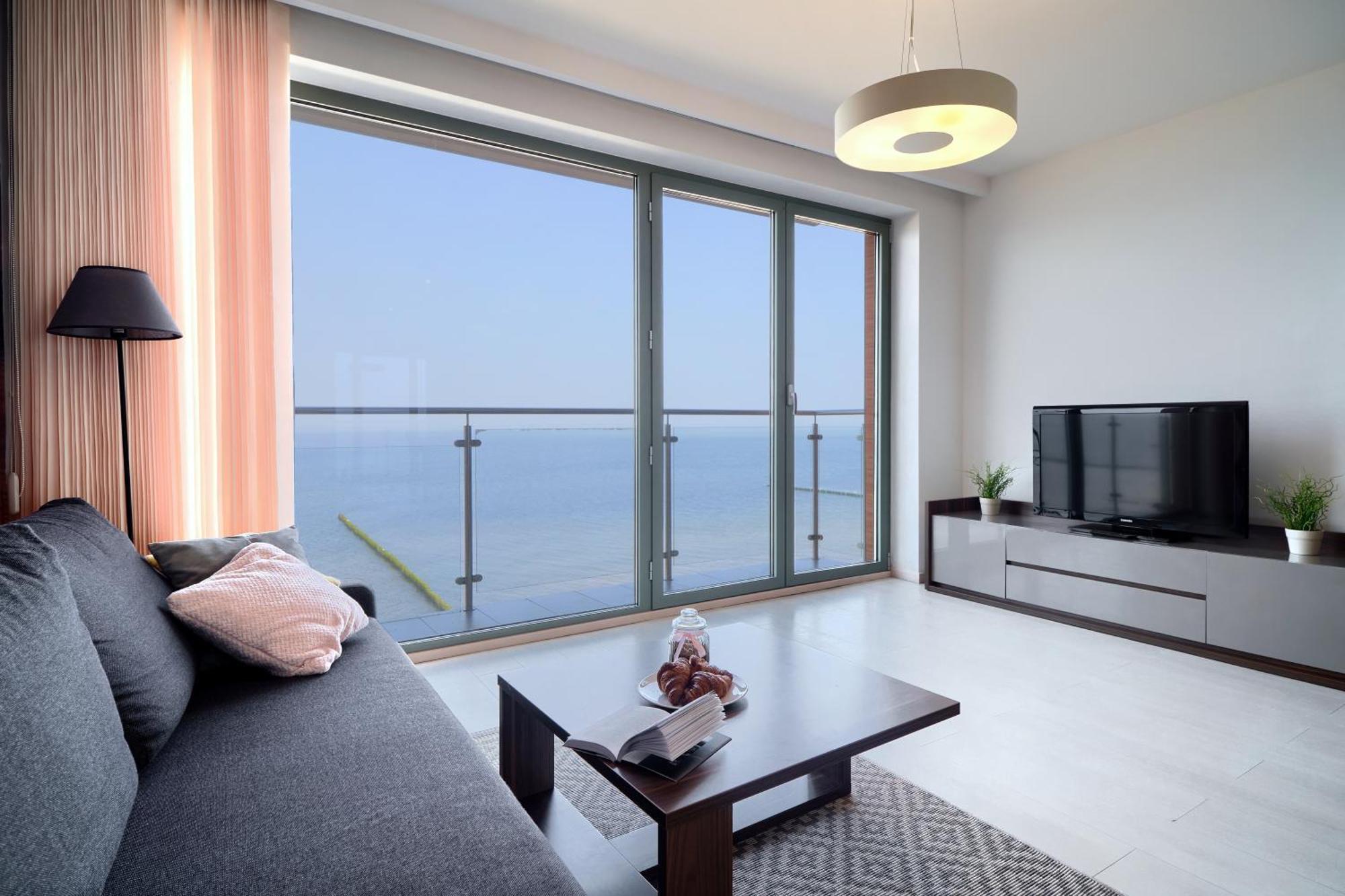 Apartamenty Na Klifie ウストロニエ・モルスキエ 部屋 写真