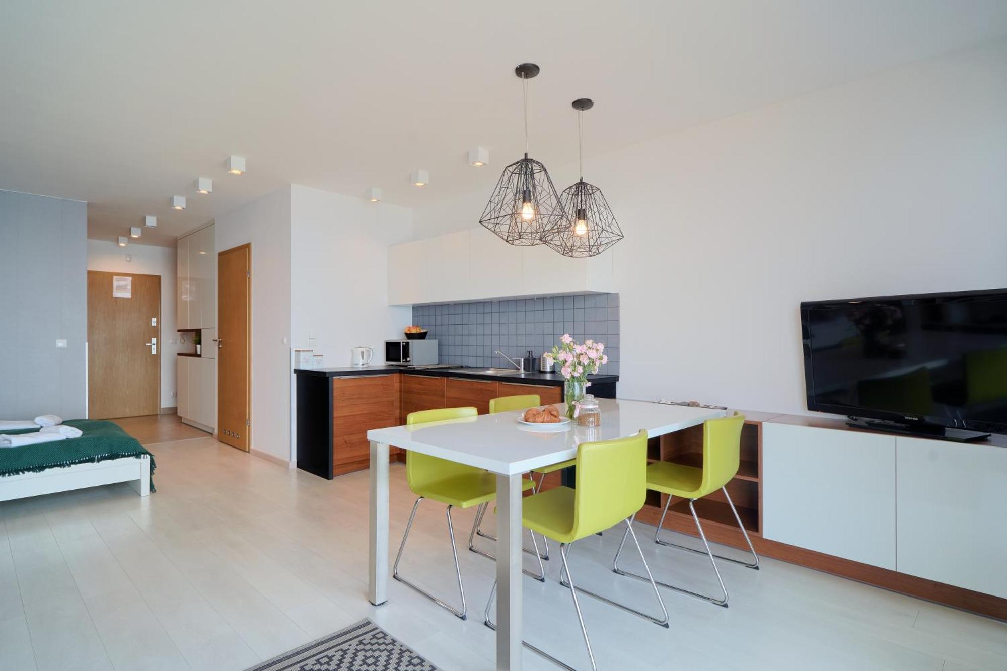 Apartamenty Na Klifie ウストロニエ・モルスキエ 部屋 写真